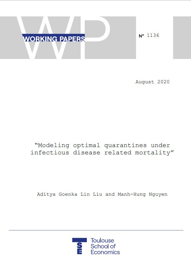 Modeling optimal quarantines under infectious disease related mortality